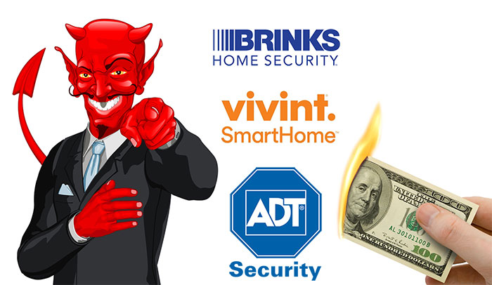 Home Security sales scam warning